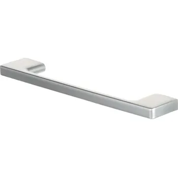 Nábytkové kování - Úchytka Nakana kovová satin chrom Rozteč: 192 mm