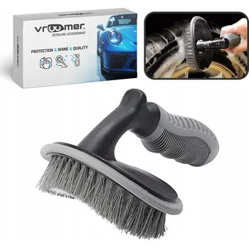 Mycí kartáč na vozidlo Kartáč na mytí ráfků kol pneumatik auta automobilu na nečistoty a špínu