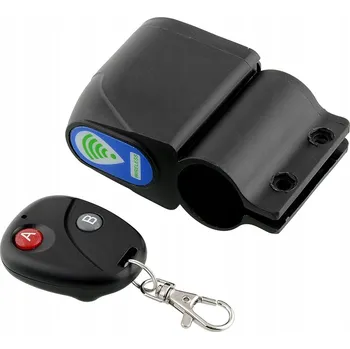 Bezdrátový alarm na kolo 110dB + dálkové ovládání proti krádeži s čidlem