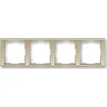 Rámeček vodorovný čtyřnásobný ABB Time 3901F-A00140 33 šampaňská