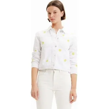 Pánská větrovka Bunda Desigual Dita blanco velikost XL