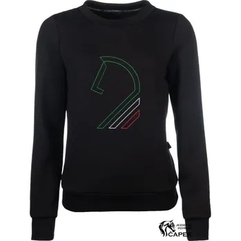 Mikina HKM -LIVIGNO HORSE HEAD- - Černá - S