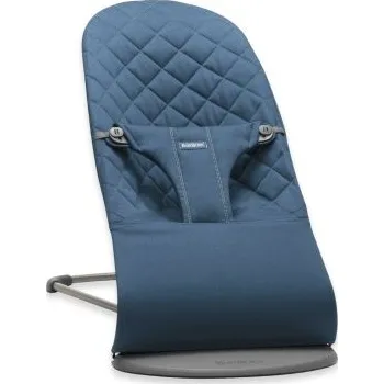BabyBjörn Lehátko Bouncer Bliss Woven - Midnight Blue