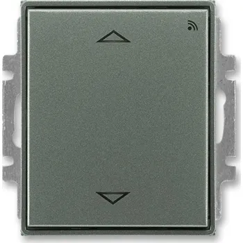 Stavebniny Spínač žaluziový s krátkocestným ovladačem, s přijímačem RF signálu ABB Time, Time Arbo 3299E-A33108 34 antracitová