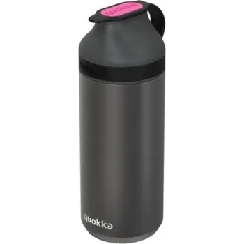 Quokka Mineral, Nerezová láhev / termoska PINK FLUORITE, 335ml, 40300
