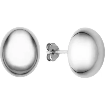 Náušnice Bealio BEALIO Stříbrná náušnice VYPOUKLÉ PECKY 15 mm 03-13458-3447