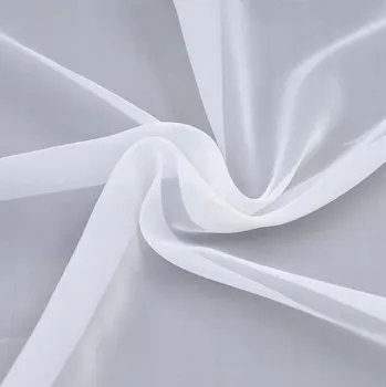 Obraz Voál Záclona Bílá výška 3 m se zátěží