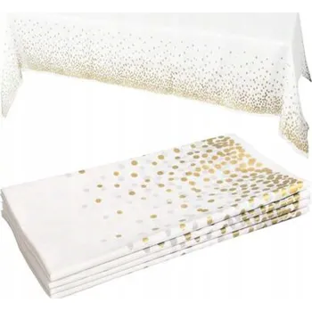 ubrus JEDNORÁZOVÝ FÓLIOVÝ UBRUS CERATA NA STŮL OSLAVY NAROZENINY 274X137CM