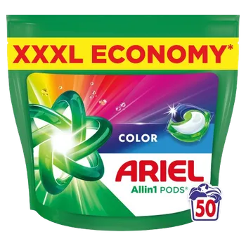 Prací prostředek ARIEL Allin1 PODS, Color, kapsle na praní, 50 ks
