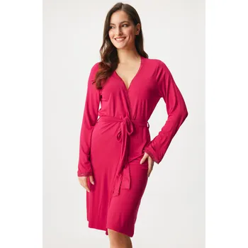 Dámský župan Župan Signature Liliana lace krátký