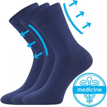 Dámské ponožky VoXX Boma Lonka Litex+ ponožky Lonka Drmedik, ponožky Lonka Drmedik, Lonka, 119263 tmavě modrá 39-42 (26-28)