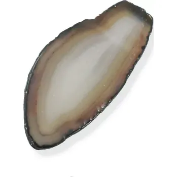 Drahý kámen Achát plátek přírodní nebarvený A25