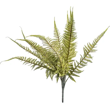 umělá květina Umělé Kapradí, 11 listů , zelená