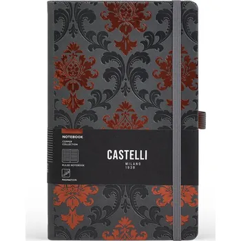 Castelli Copper Baroque L linkovaný zápisník