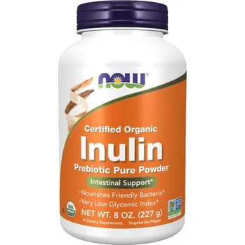 Fitness strava BIO Inulin prebiotická vláknina - NOW Foods Balení (g): 227 g