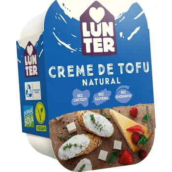Rostlinná pomazánka Lunter Krémová rostlinná pomazánka naturální