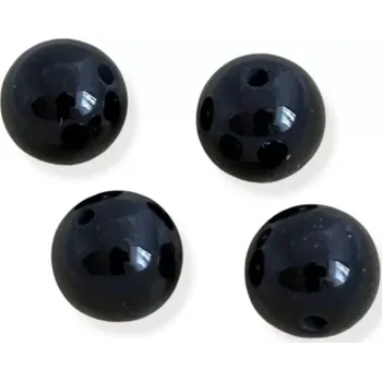 Drahý kámen Onyxová kulička 8mm - 10 ks