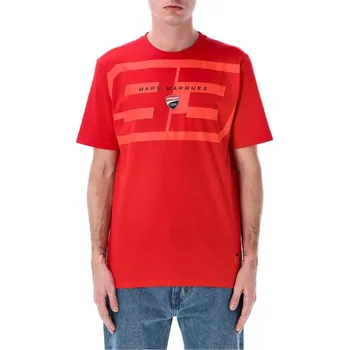 Pánské tričko triko Marc Marquez - DUCATI Corse, (červená, vel. XL)