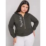 Khaki mikina Keighley s kapucí a zipem -RV-BL-7179.27-khaki Velikost: ONE SIZE
