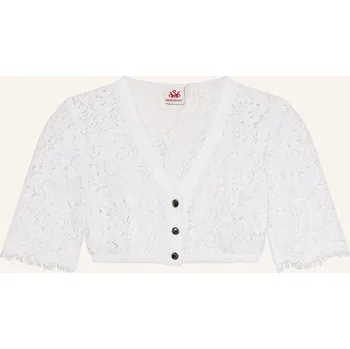 Spieth & Wensky Dámská Dirndl Halenka Earle Z Krajky, bílá, 34