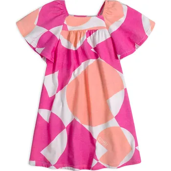 Dívčí oblečení Dívčí šaty QUIMBY MODERN VIBES růžové Velikost: 128
