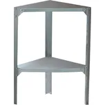 Regál G21 42 x 42 cm rohový, pro zahradní domky a skleníky