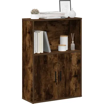 Knihovna Knihovna bílá 60x24x120 cm kompozitní dřevo