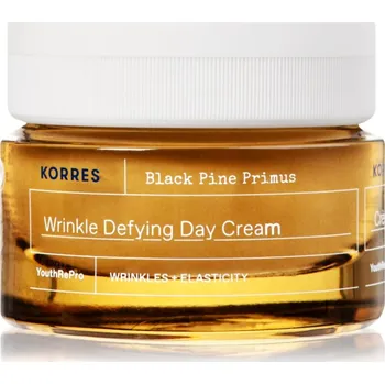 Pleťový krém Korres Black Pine Primus hydratační denní krém proti příznakům stárnutí 40 ml