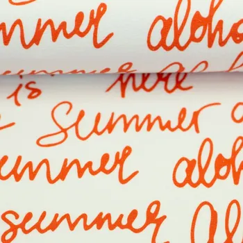 SWAFING Úplet Aloha nápis na bílé