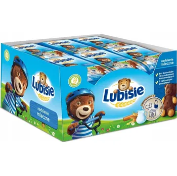 Lubisie Piškotový koláček s mléčnou náplní 30g x 24 ks