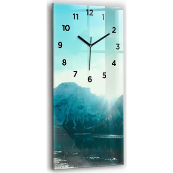 Hodiny Nástěnné hodiny Wallfluent, odstíny modré, 30 cm