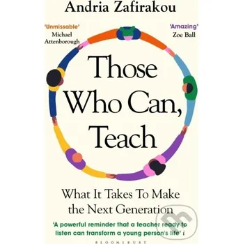 Beletrie pro dospělé Those Who Can, Teach - Andria Zafirakou Bloomsbury