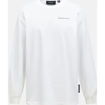 Pánské tričko TRIČKO PEAK PERFORMANCE M GRAPHIC LS TEE OFFWHITE
