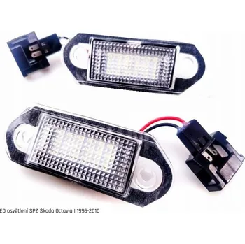 Osvětlení SPZ LED osvětlení zadní SPZ Škoda Octavia I 1996-2010, VW Golf III