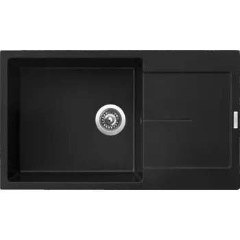 Granitový dřez Sinks granitový dřez ULTIMA 860 XXL Pureblack