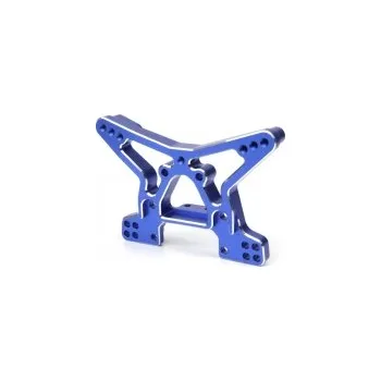 RC vybavení Hliníkové zadní parohy (shock tower), modrá