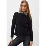 Dámská mikina s.Oliver černá - 4XL