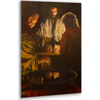 Obraz Tvrzené Sklo - Obraz Ježíš a učedníci - Poslední večeře