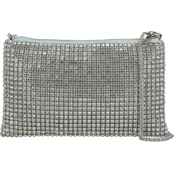 Kabelka Dámské psaníčko stříbrné - Michelle Moon Pentti stříbrná