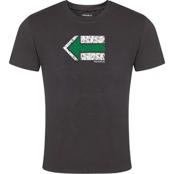 Pánské oblečení triko krátké pánské Progress AROMATIC KCT antracit