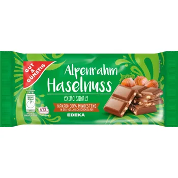 Čokoláda G&G Mléčná čokoláda s oříšky 100g