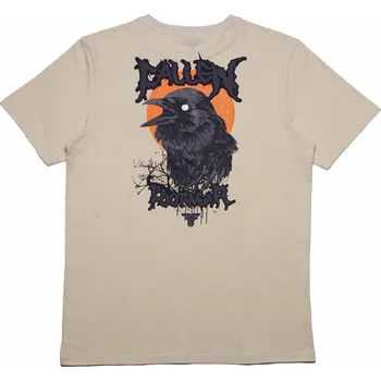 Pánské tričko FALLEN triko - Dark Raven Tee Ivory Orange (IVORY ORANGE)