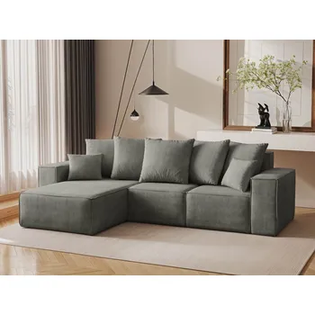 Sedací souprava Rozkládací sedací souprava do L Ella - Šedá 22