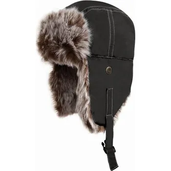 Módní doplněk Result Zimní ušanka RC056X Jet Black M