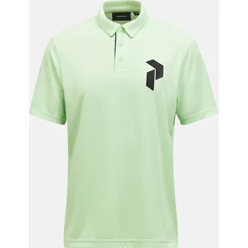 Pánská košile POLOKOŠILE PEAK PERFORMANCE M PANMORE POLO VIVID GREEN