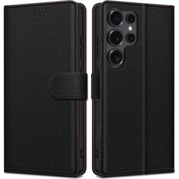 Náhradní kryt pro mobilní telefon Kryt Tech-Protect Wallet Rs Samsung Galaxy S25 Ultra Black/Red