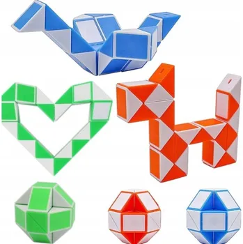 Hlavolam Hadi – logická skládačka 37 dílků Magic Snake