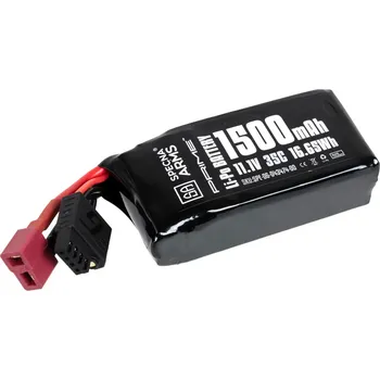 Baterie pro airsoftovou zbraň Li-Pol akumulátor Specna Arms x Gens Ace 11,1V 1500mAh 35C - PEQ, Dean-T, G-Tech