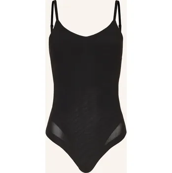 Body Calvin Klein Dámské Tvarující Body Stay-Put Mesh, černá, 38