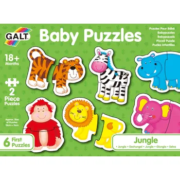 Puzzle Galt Puzzle pro nejmenší – zvířátka v džungli 2.